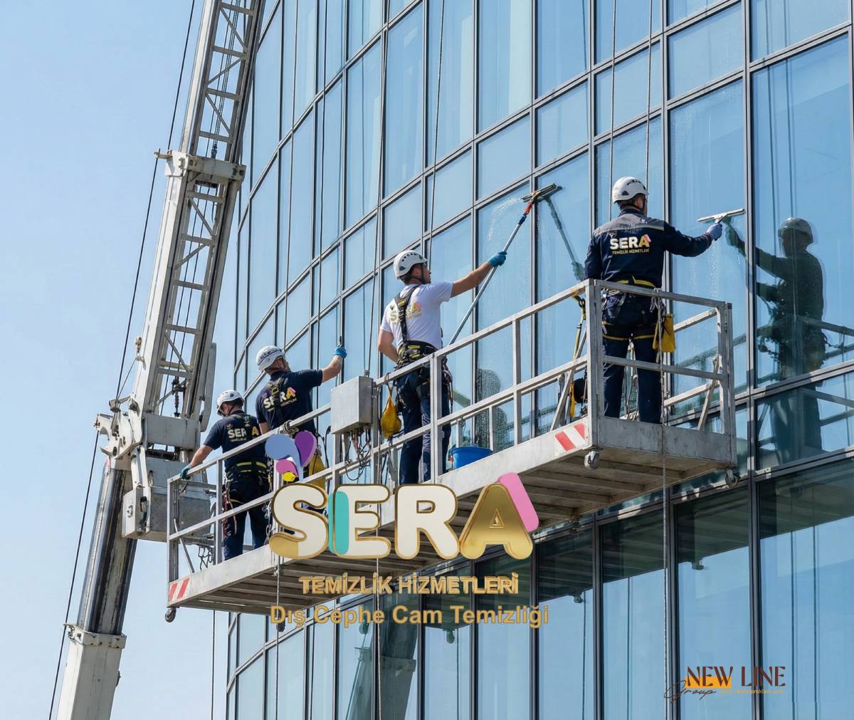 Mersin Dış Cephe ve Cam Temizliği Hizmeti – Sera Temizlik ile Şeffaf Bir Görünüm