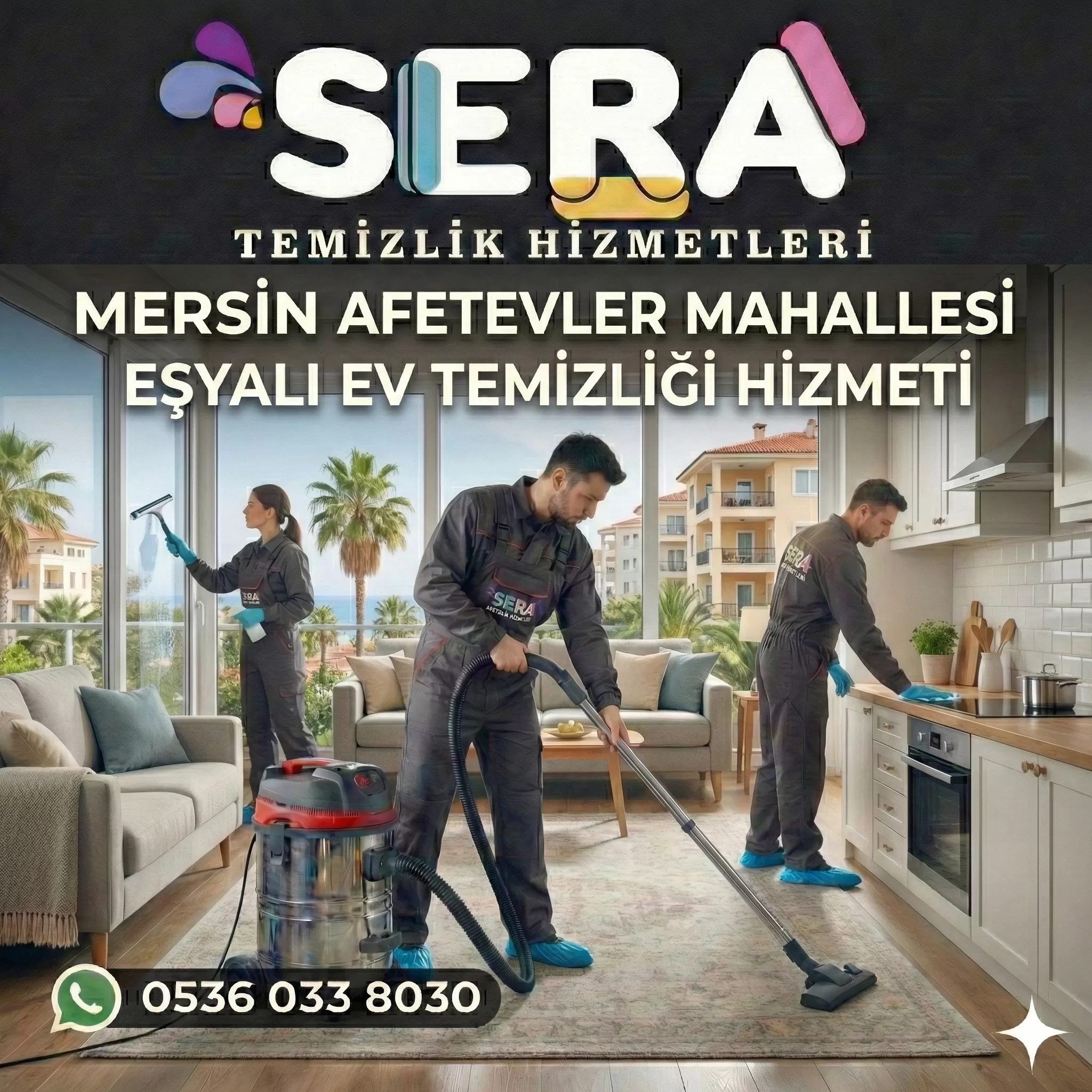 Mersin Afet Evler Mahallesi Eşyalı Ev Temizliği
