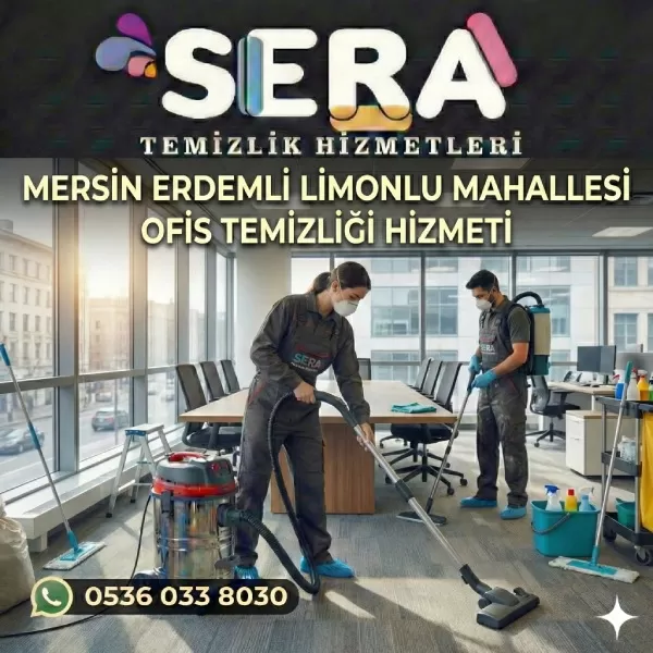 Mersin Erdemli Limonlu Mahallesi Ofis Temizliği Hizmeti