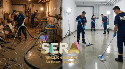 Mersin Su Baskını Temizlik